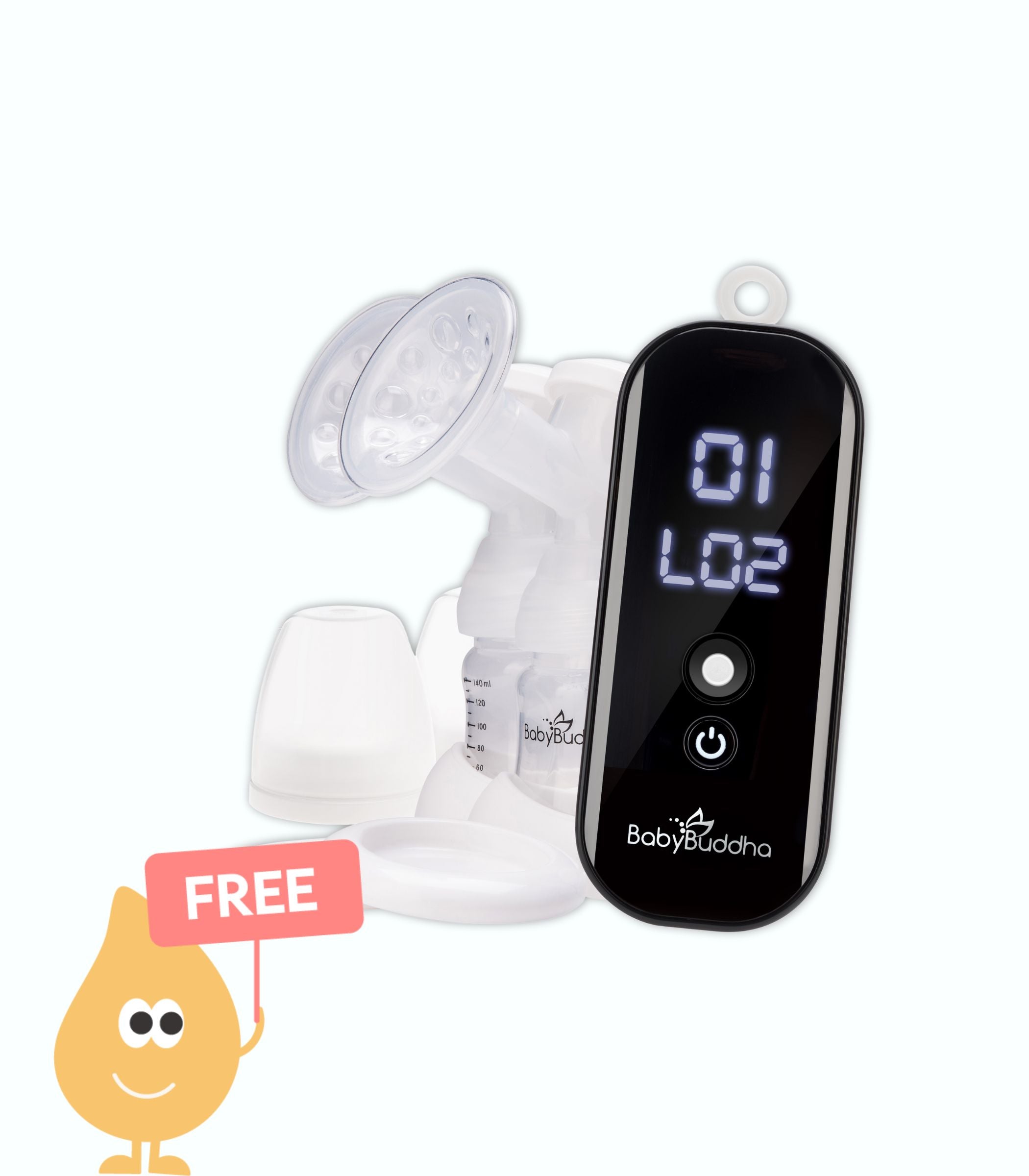 BabyBuddha® Portable Breast Pump Every Ounce