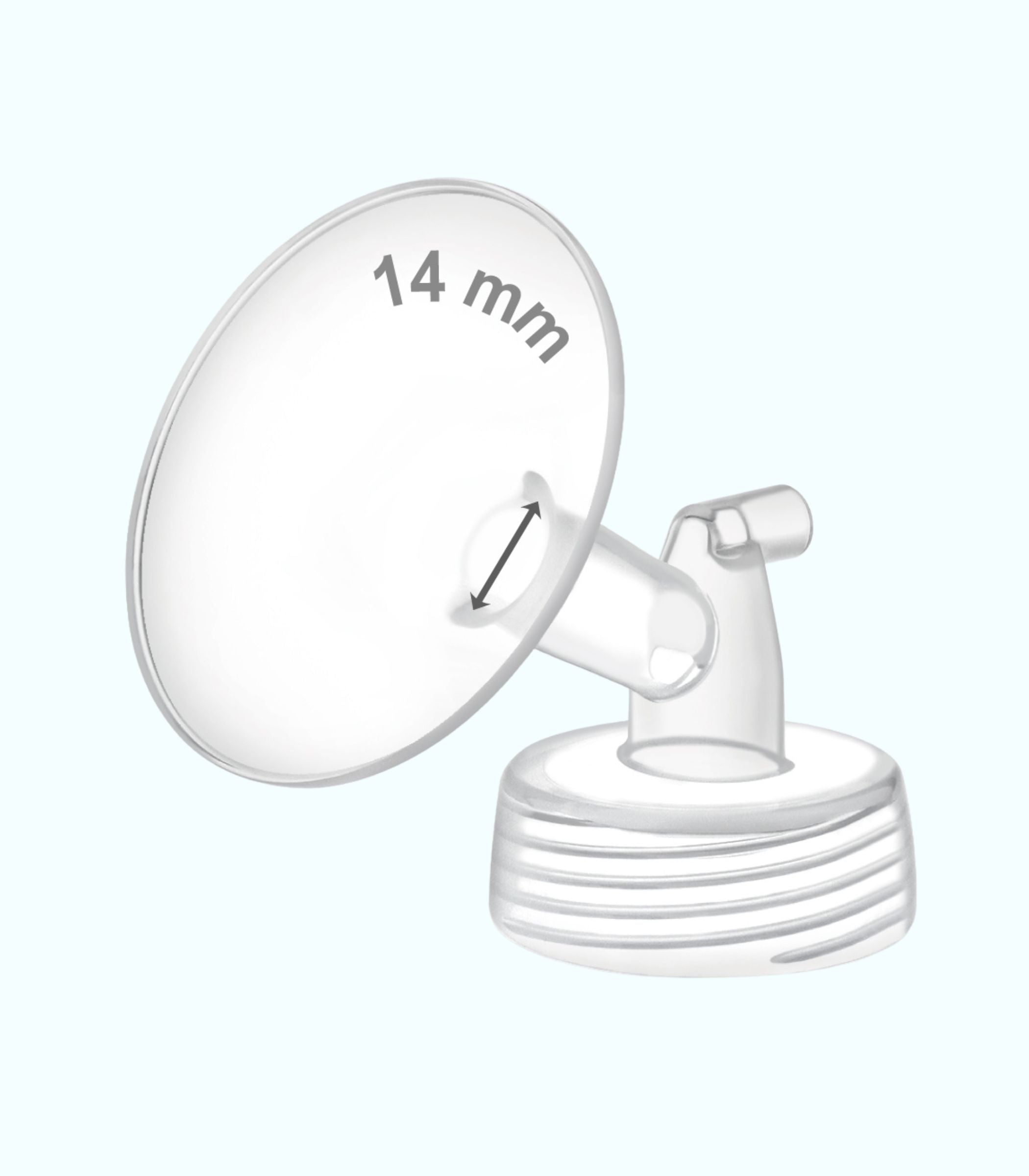 Maymom | Wide Neck Pump Parts for Spectra S1/S2/SG Breast Pumps - QTY 1