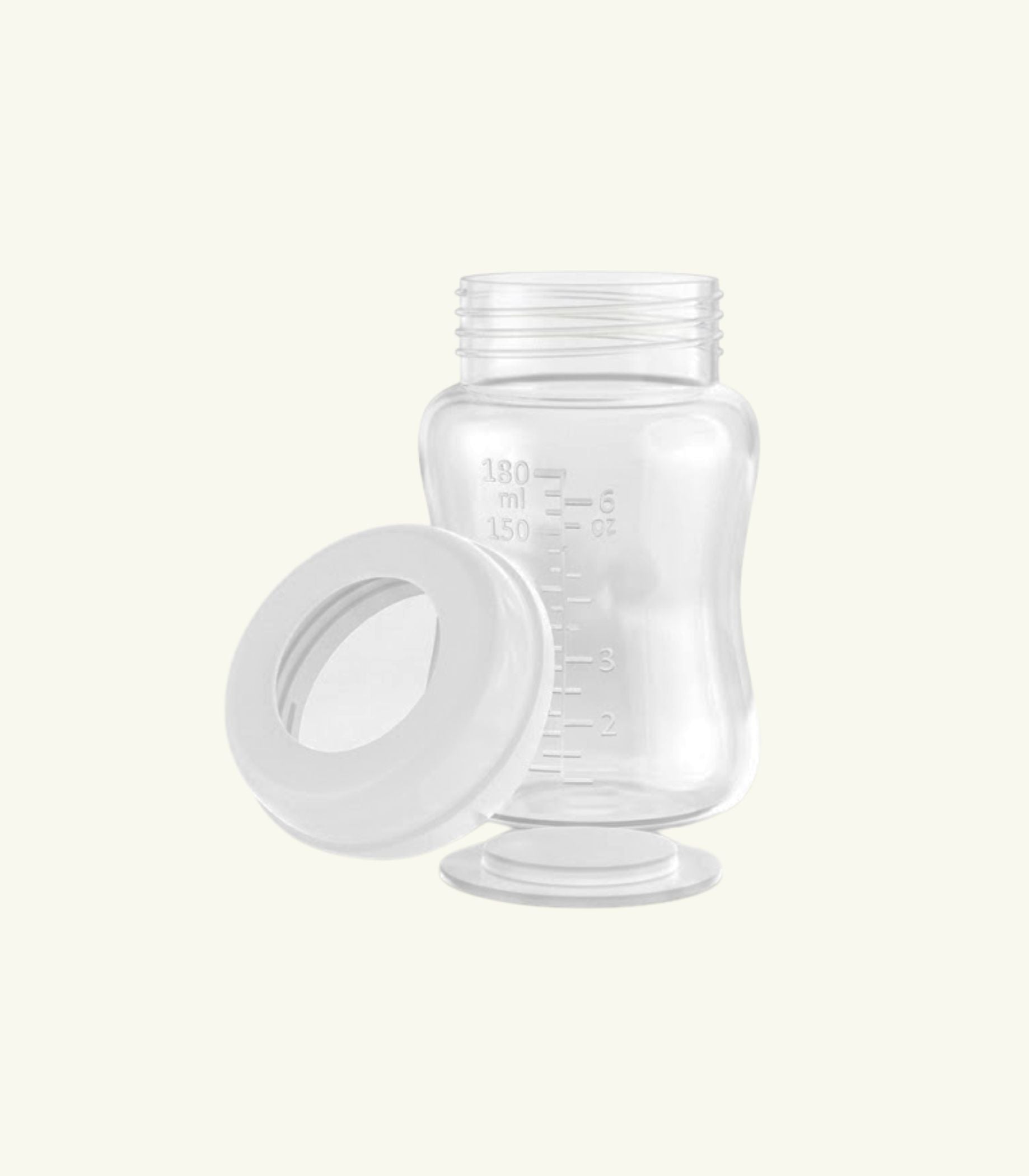 Aaya | Wide Neck Storage Bottles | 180mL | 2 Pack