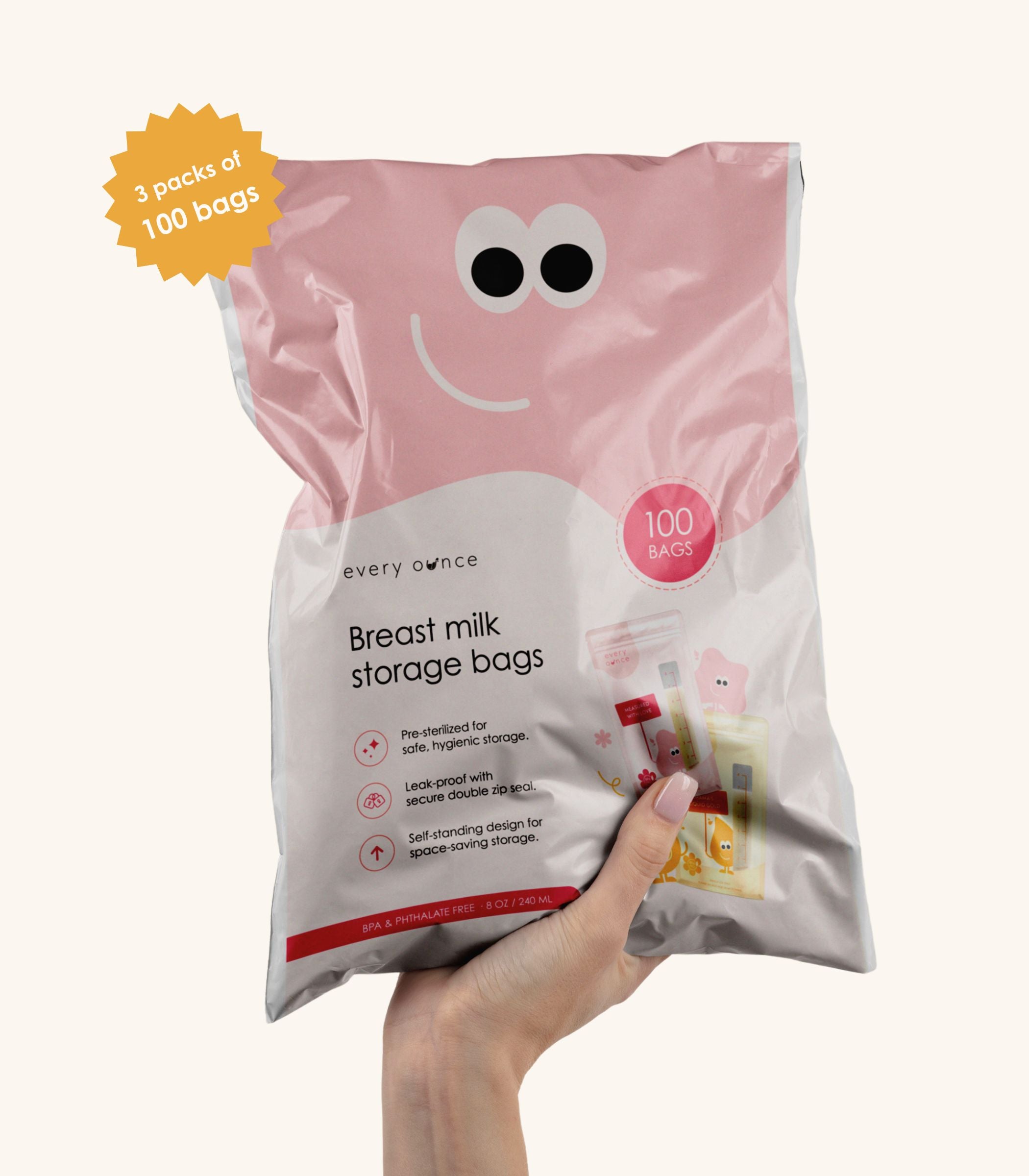 Monthly Milk Bag Supply – Every Ounce