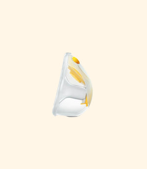 Medela Hands-free Breastshield Collection Cup Side View