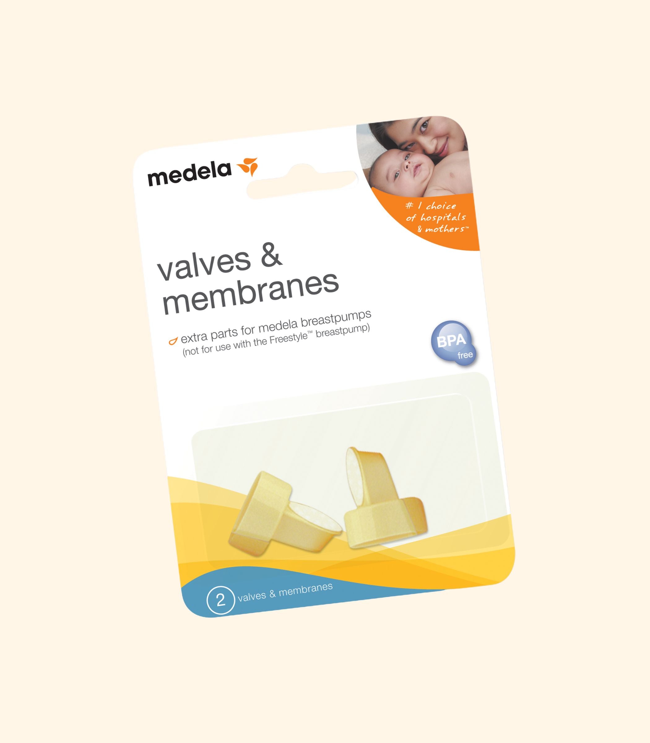 Medela Spare Valves & Membranes Retail Box