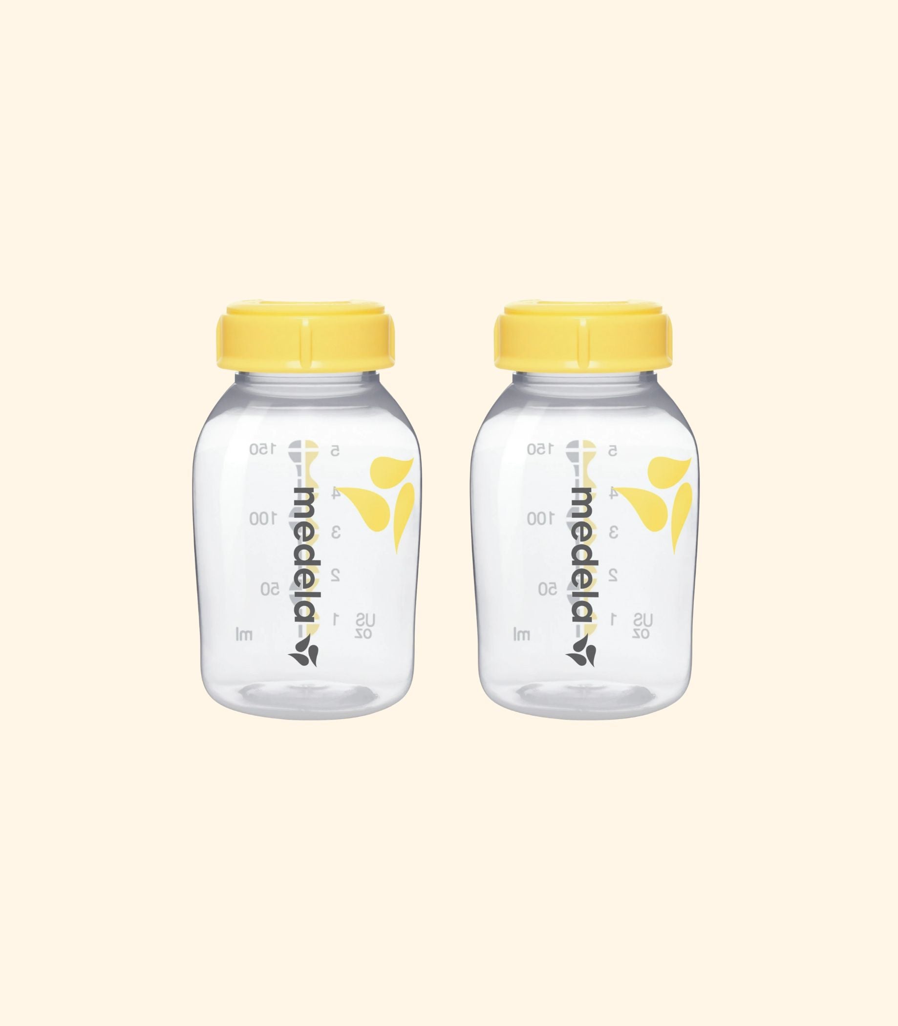 Medela | 5oz Breast Milk Collection Bottles | 2 Pack